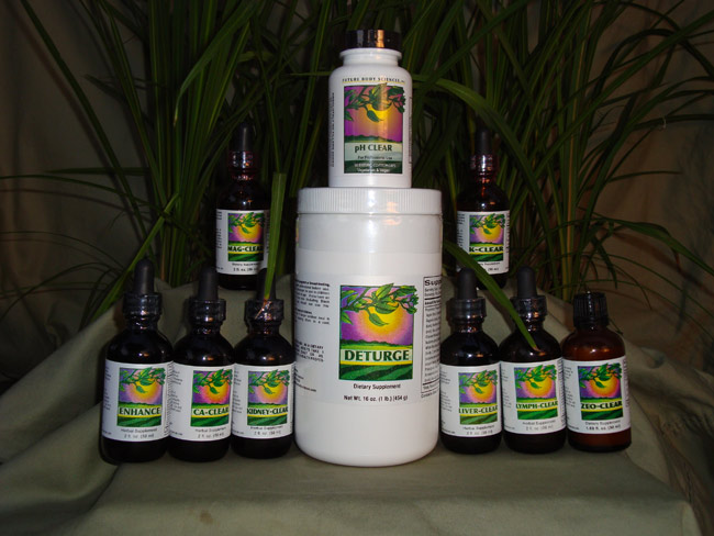 The "Clear" Line - Daniel Phend's Herbal Detoxification Line